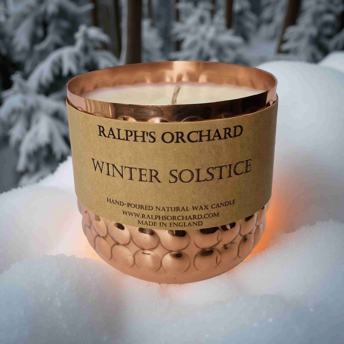 Decorative Copper Candles – Classic Fragrances
