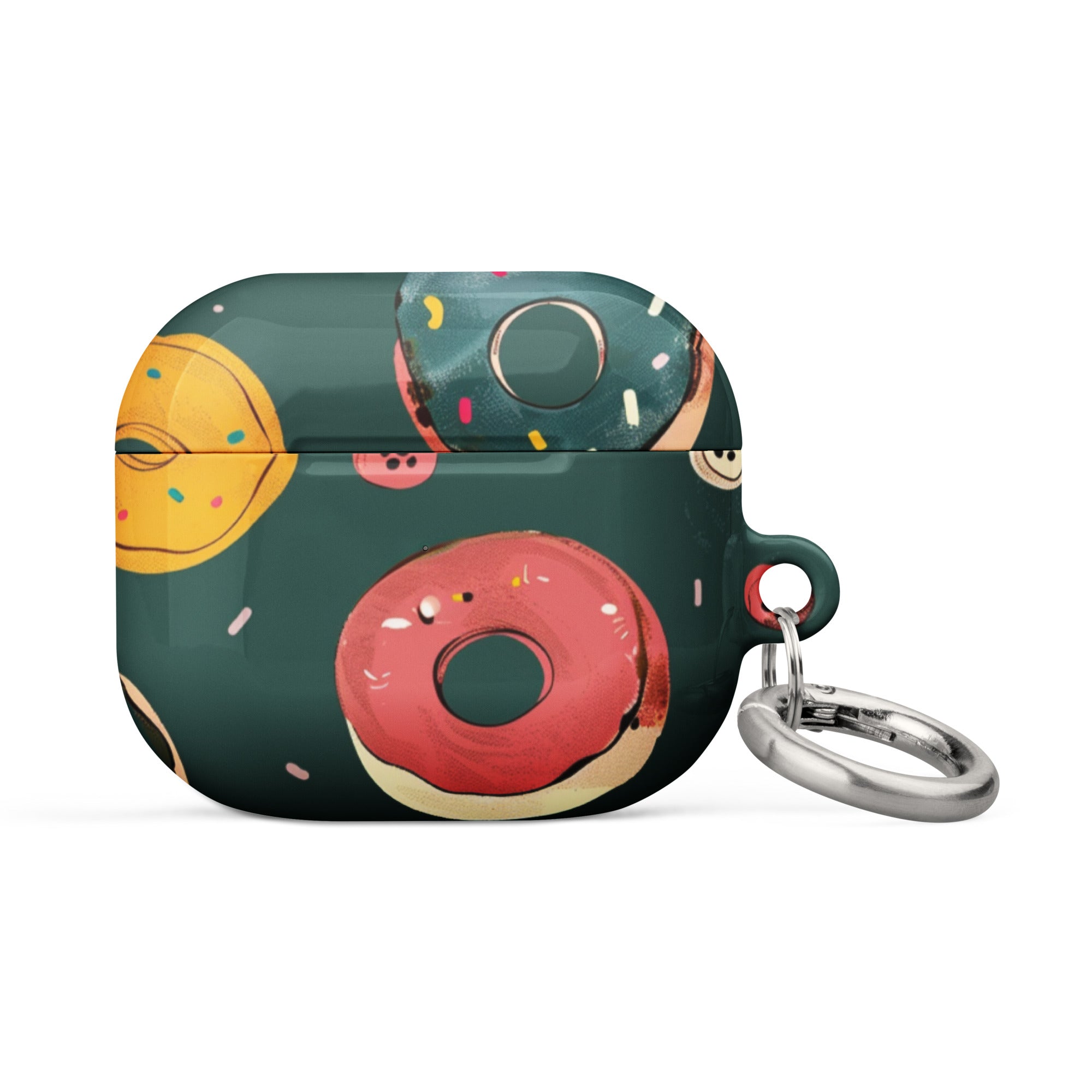 <strong>Colorful donut-patterned case</strong>